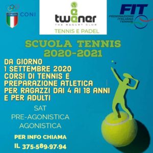 Scopri di più sull'articolo SCUOLA TENNIS – CORSI RAGAZZI E ADULTI