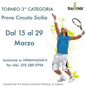 Scopri di più sull'articolo Torneo 3° Categoria