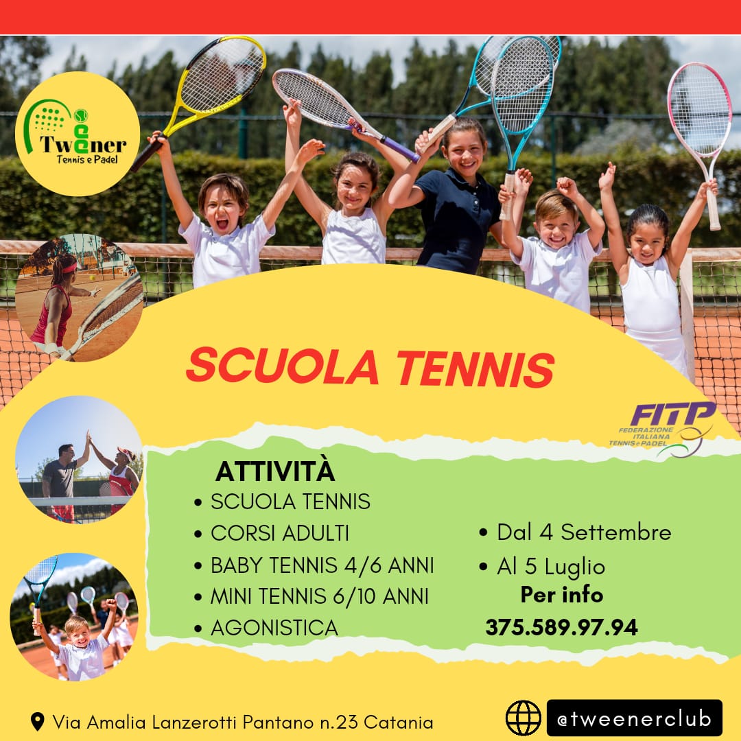 Scopri di più sull'articolo SCUOLA TENNIS